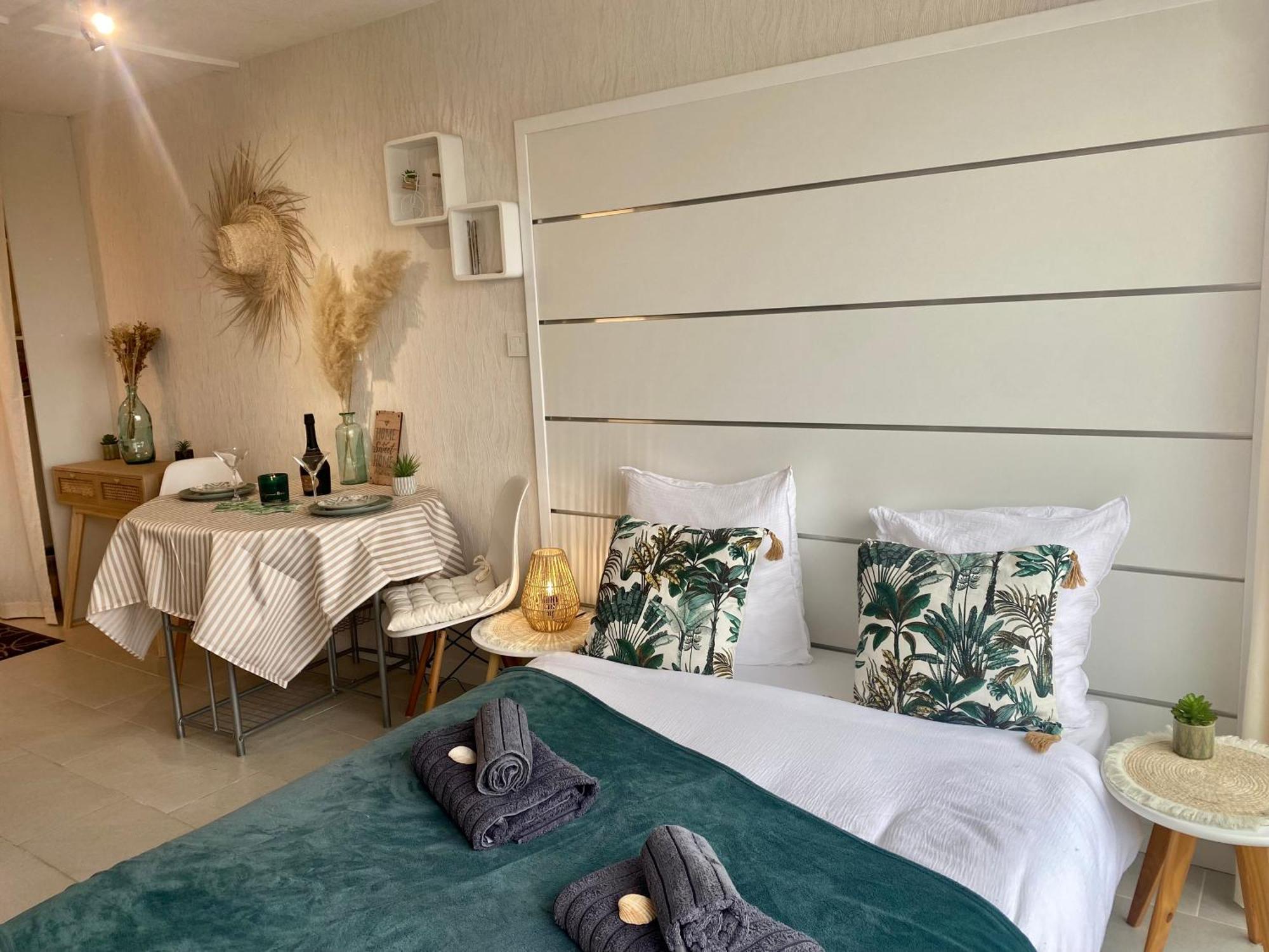 Studio Blue Horizon Vue Mer Guidel-Plage ภายนอก รูปภาพ