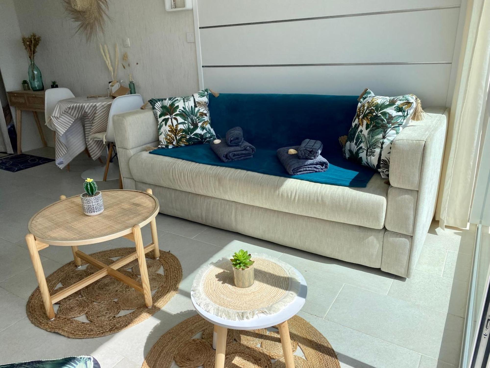 Studio Blue Horizon Vue Mer Guidel-Plage ภายนอก รูปภาพ